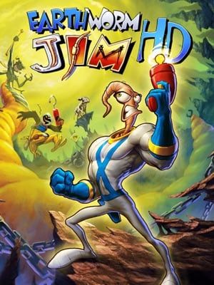 Game box artwork for Earthworm Jim HD