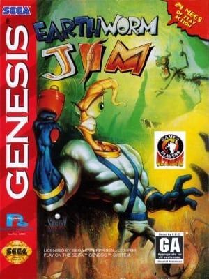 Game box artwork for Earthworm Jim