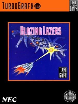 Game box artwork for Blazing Lazers
