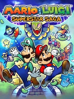 Game box artwork for Mario & Luigi: Superstar Saga