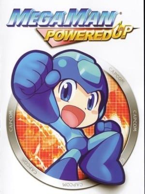 Game box artwork for Mega Man Powered Up