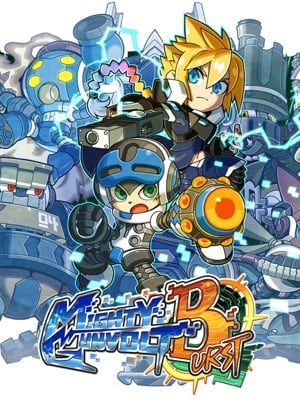 Game box artwork for Mighty Gunvolt Burst