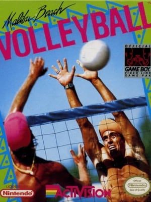 Game box artwork for Malibu Beach Volleyball