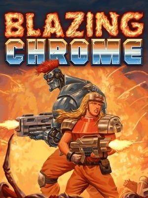 Game box artwork for Blazing Chrome
