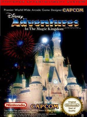 Game box artwork for Disney Adventures in the Magic Kingdom